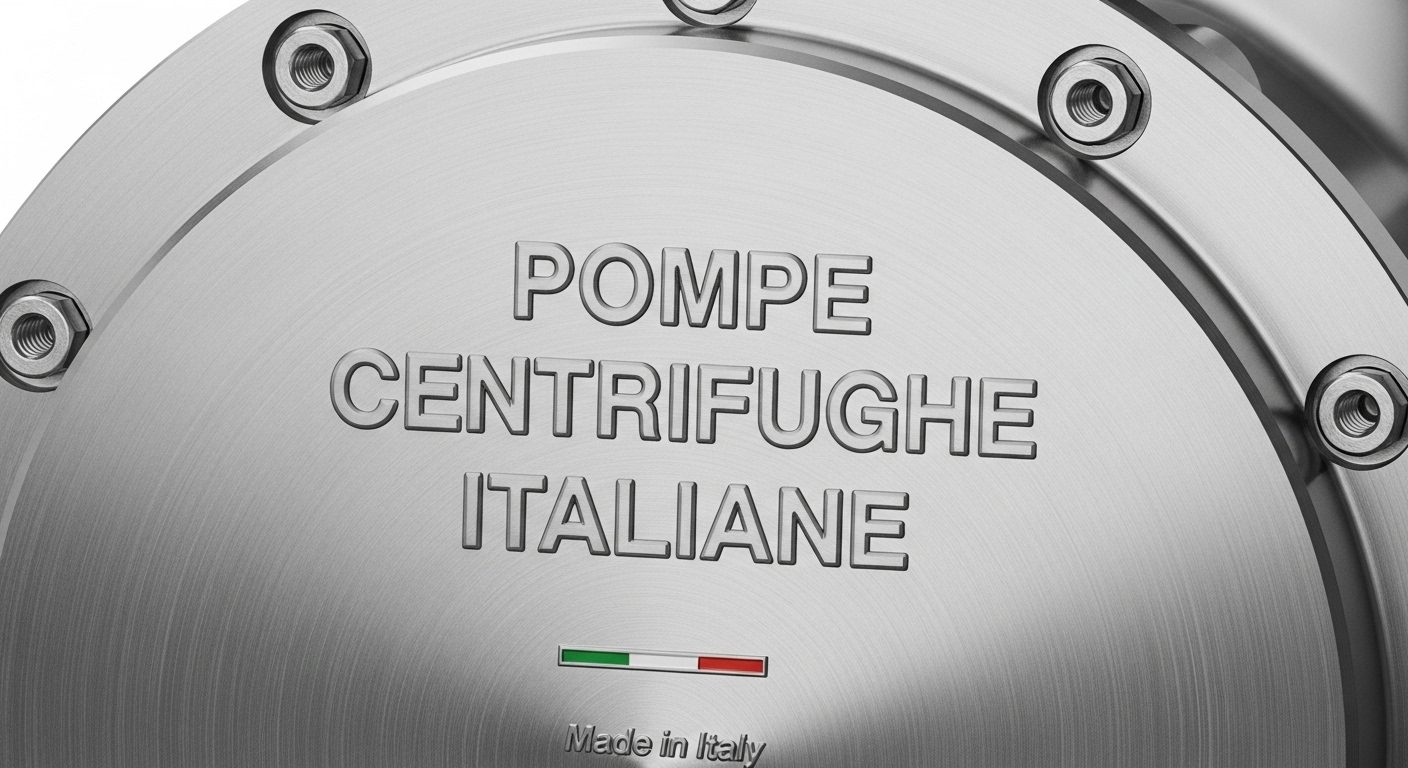 Italian keskipakopumpun valmistaja