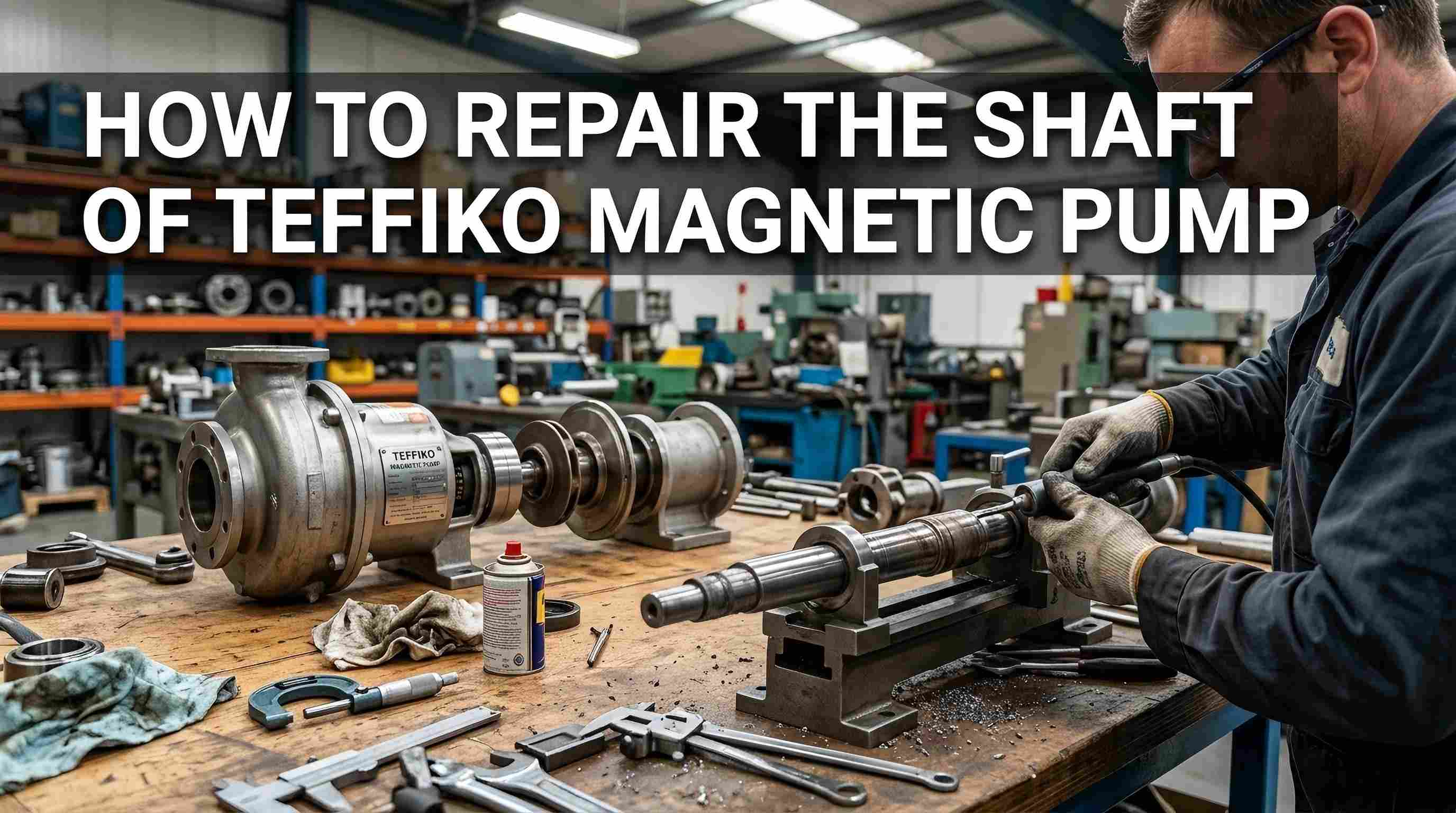 Kuinka korjata Teffiko-magneettipumpun akseli